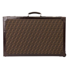 2004 Fendi Monogram Canvas Rolling Trunk, Originally Owned by Karl Lagerfeld 