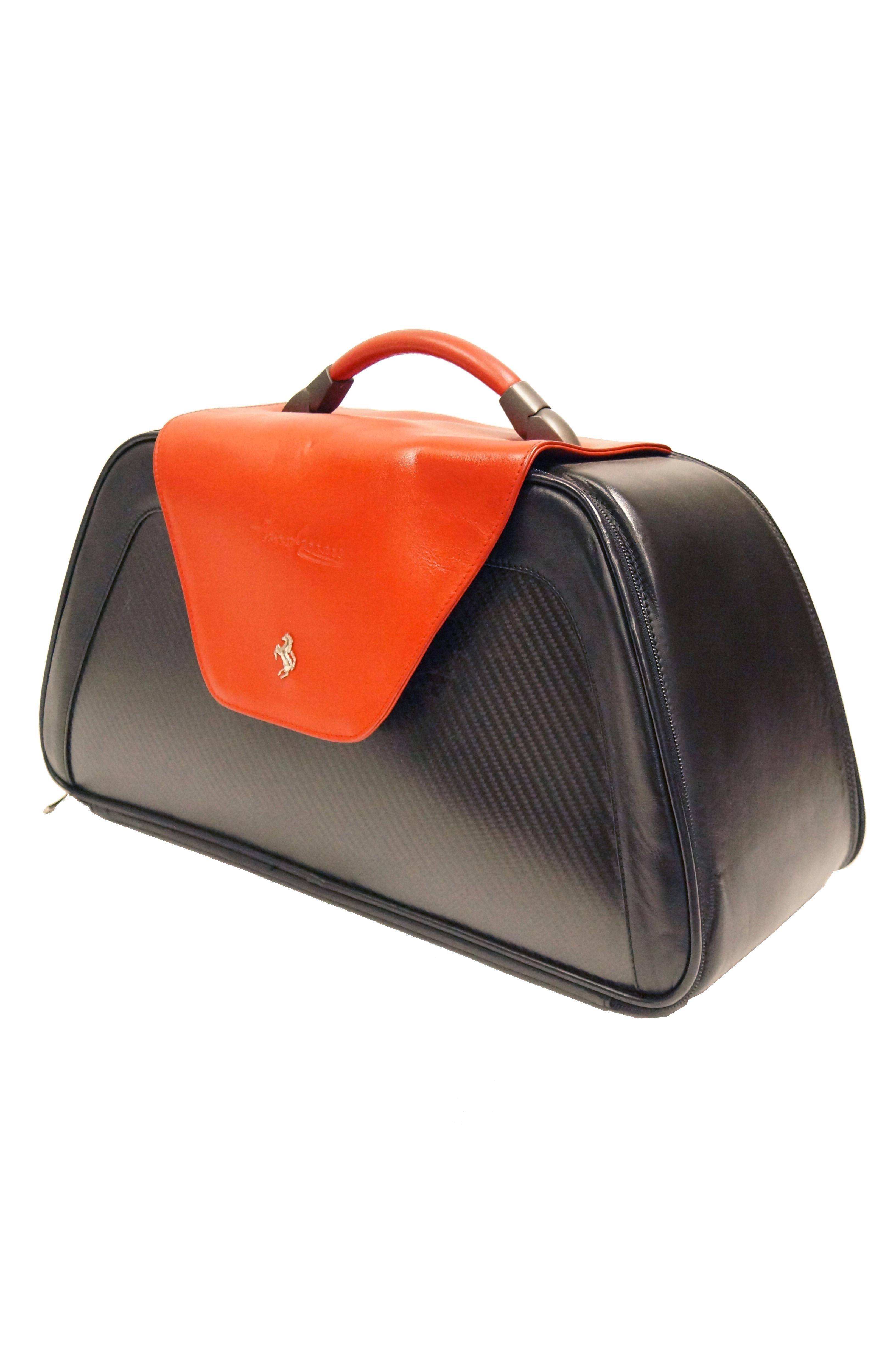 2004 Ferarri Enzo Luggage Suit Bag and Hand Bag Set 8