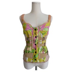 2004 Floral Bondage Corset