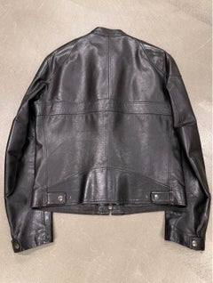 2004 Gucci by Tom Ford biker leather jacket