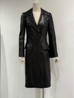 Trench-coat en cuir Gucci par Tom Ford, 2004