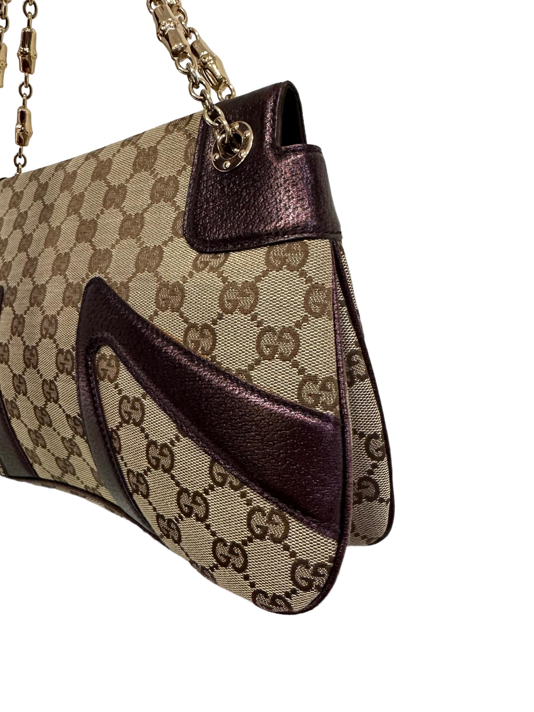 2004 Gucci Dragon Tom Ford LE GG Supreme Purple Leather 4