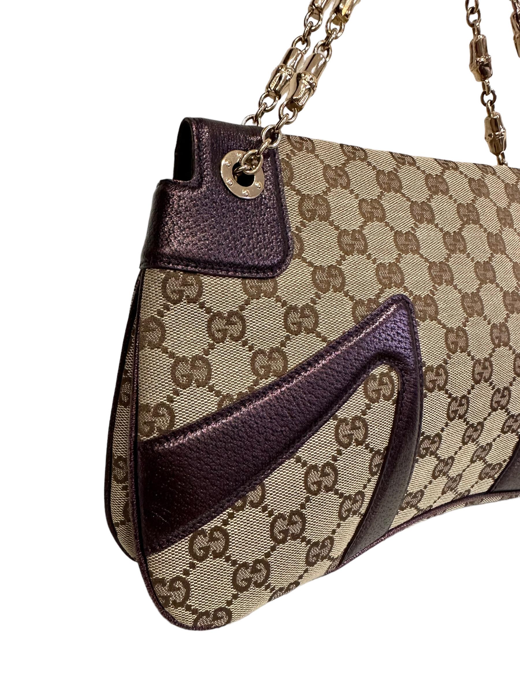 Women's 2004 Gucci Dragon Tom Ford LE GG Supreme Purple Leather