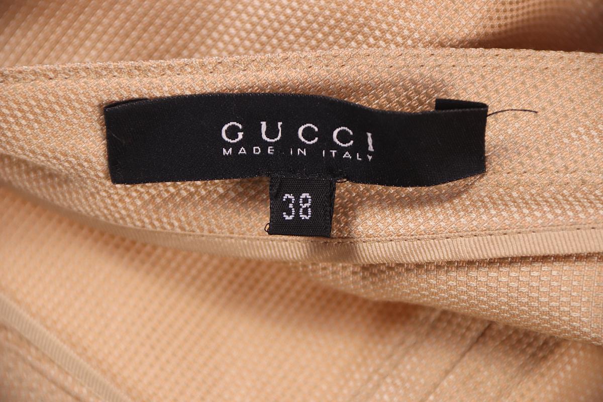 2004 Gucci Tom Ford 2004 Skirt Cotton Silk For Sale 5
