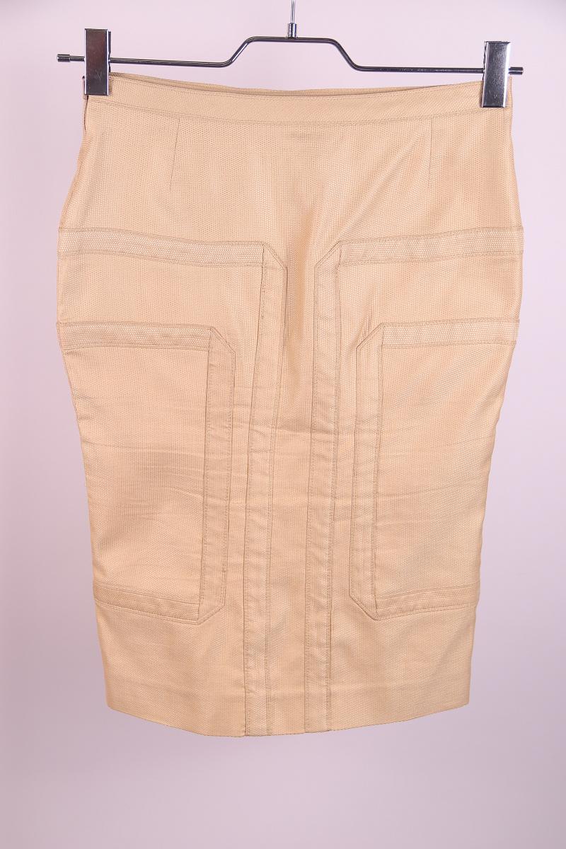 2004 Gucci Tom Ford 2004 Skirt Cotton Silk In Good Condition For Sale In Алматинский Почтамт, KZ
