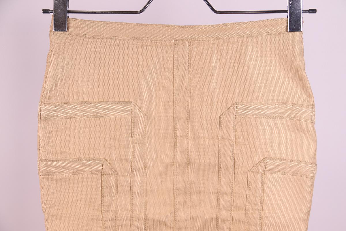 2004 Gucci Tom Ford 2004 Skirt Cotton Silk For Sale 1