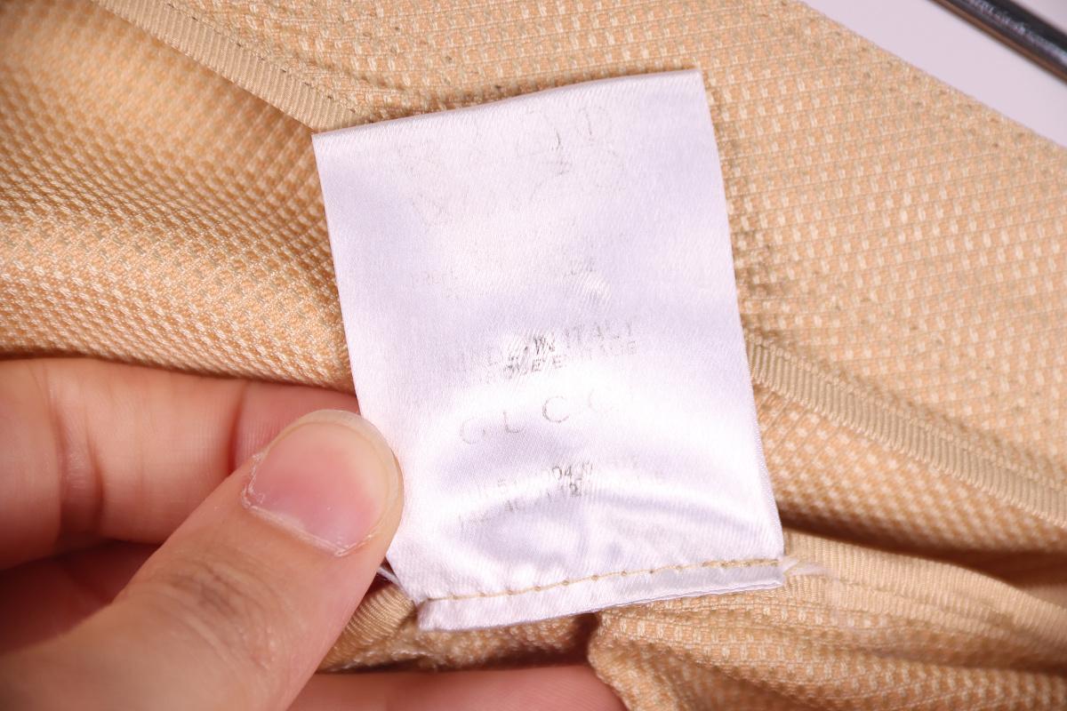 2004 Gucci Tom Ford 2004 Skirt Cotton Silk For Sale 4