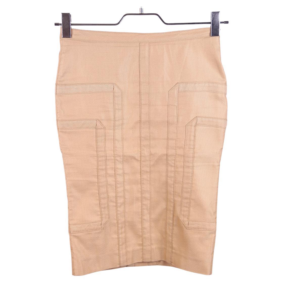 2004 Gucci Tom Ford 2004 Skirt Cotton Silk