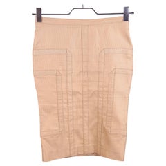 2004 Gucci Tom Ford 2004 Skirt Cotton Silk