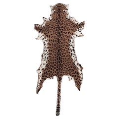 2004 JUNYA WATANABE Strickschal mit Tigerprint