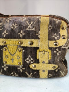 2004 Louis Vuitton Bicolor Alligator monogram Trompe l'Oeil shoulder bag