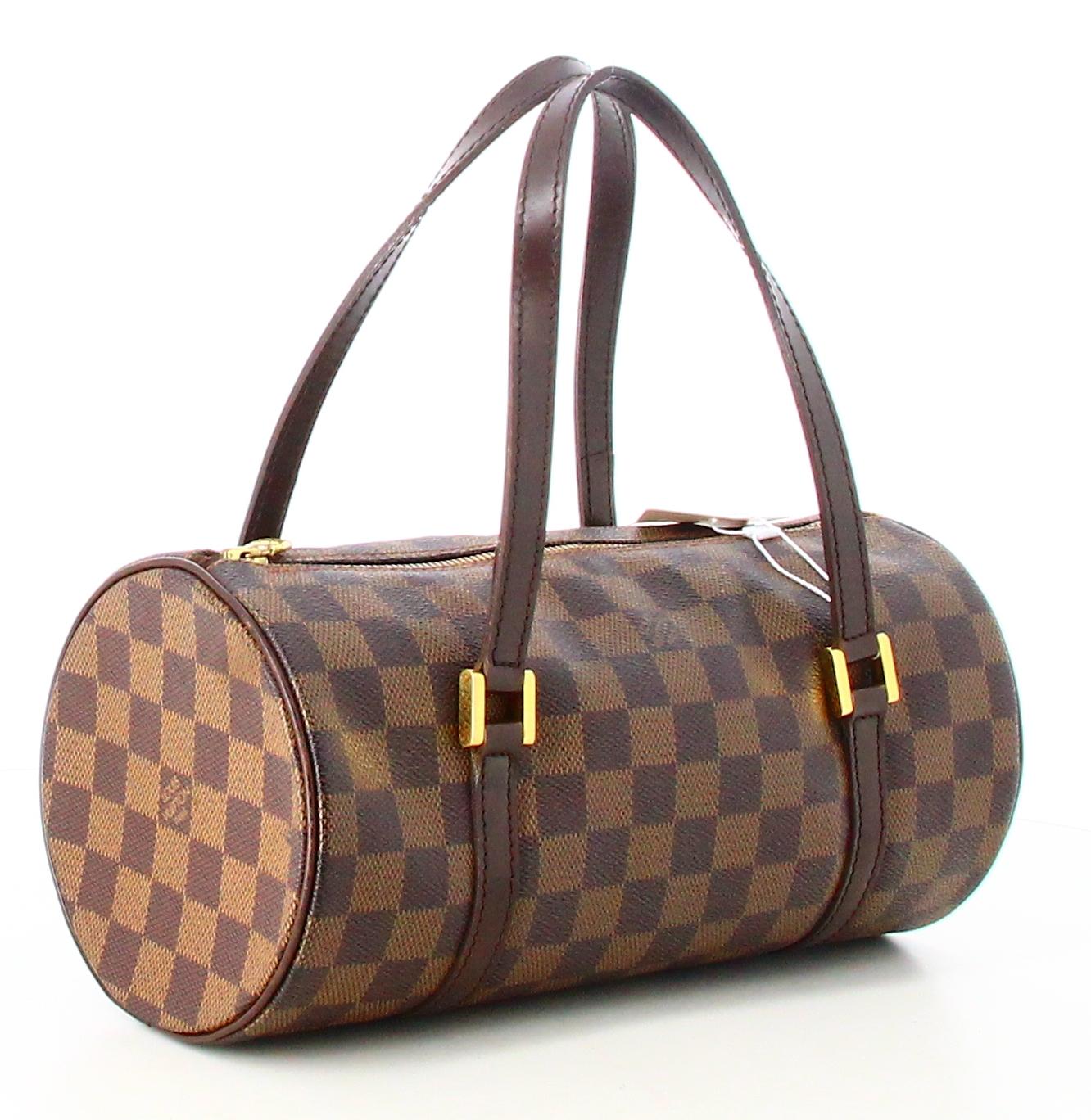 2004 Louis Vuitton Damier Ebene Papillon Handbag 26 1