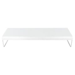 2004 Piero Lissoni for Cassina Zap Coffee Table in Brushed Aluminum