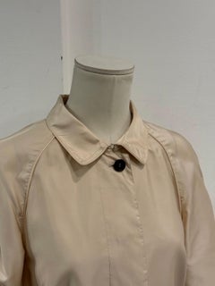2004 Prada silk belted trench coat