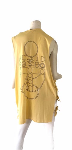 2004 Raf Simons Canotta Acida Gialla