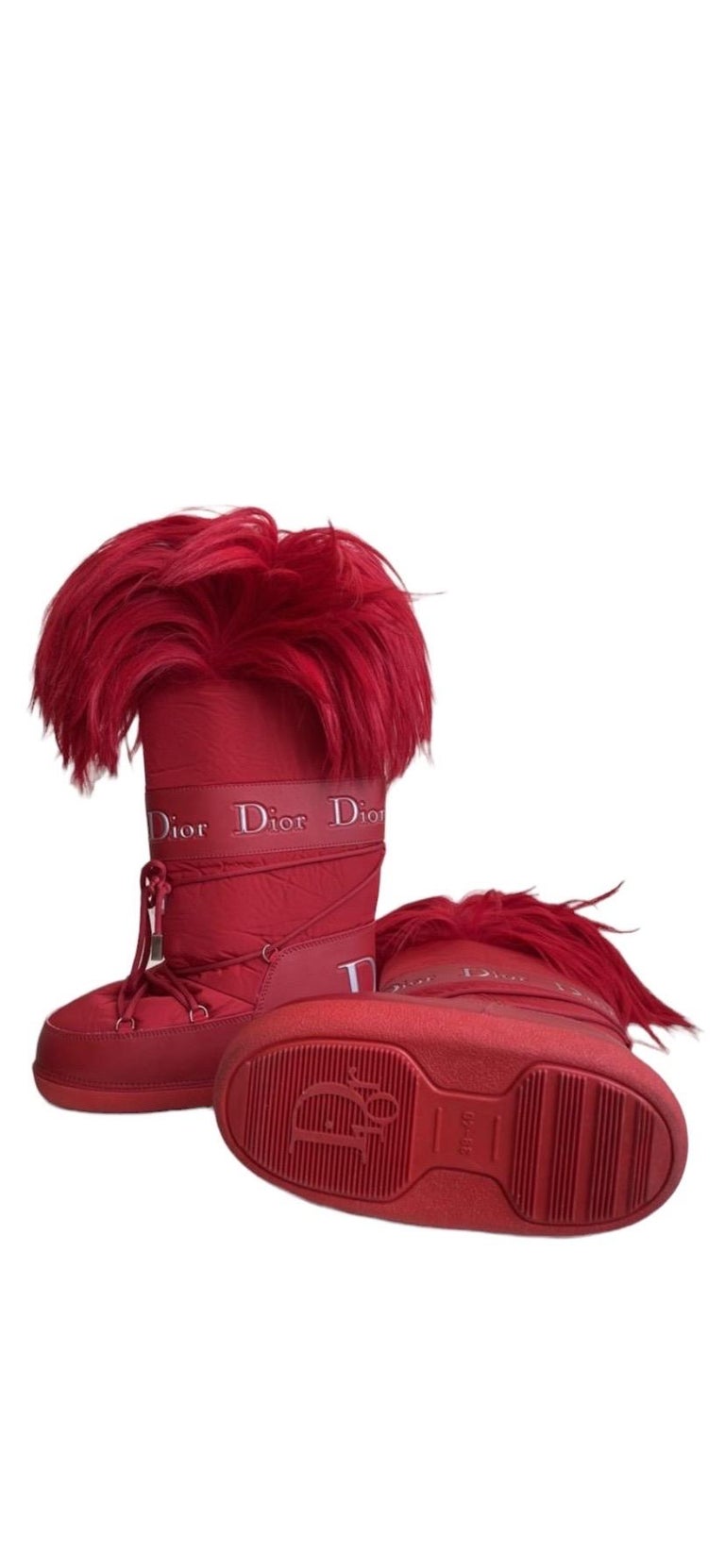Dior, Shoes, Rare Christian Dior By John Galliano Archival Moon Boots  Space Age