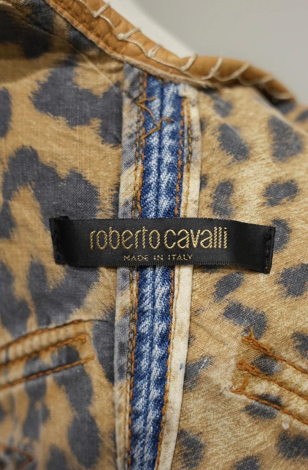 2004 Roberto Cavalli - Top corset à armure 3D en vente 2