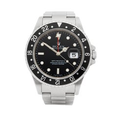 2004 Rolex GMT-Master II Stainless Steel 16710 Wristwatch