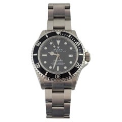 Used 2004 Rolex Sea-Dweller Men's Watch 16600 Box/Booklet Black Dial Bezel #17220