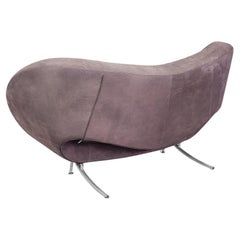 2004 Ron Arad for Moroso Victoria and Albert Sofa in Purple Leather 6x Available