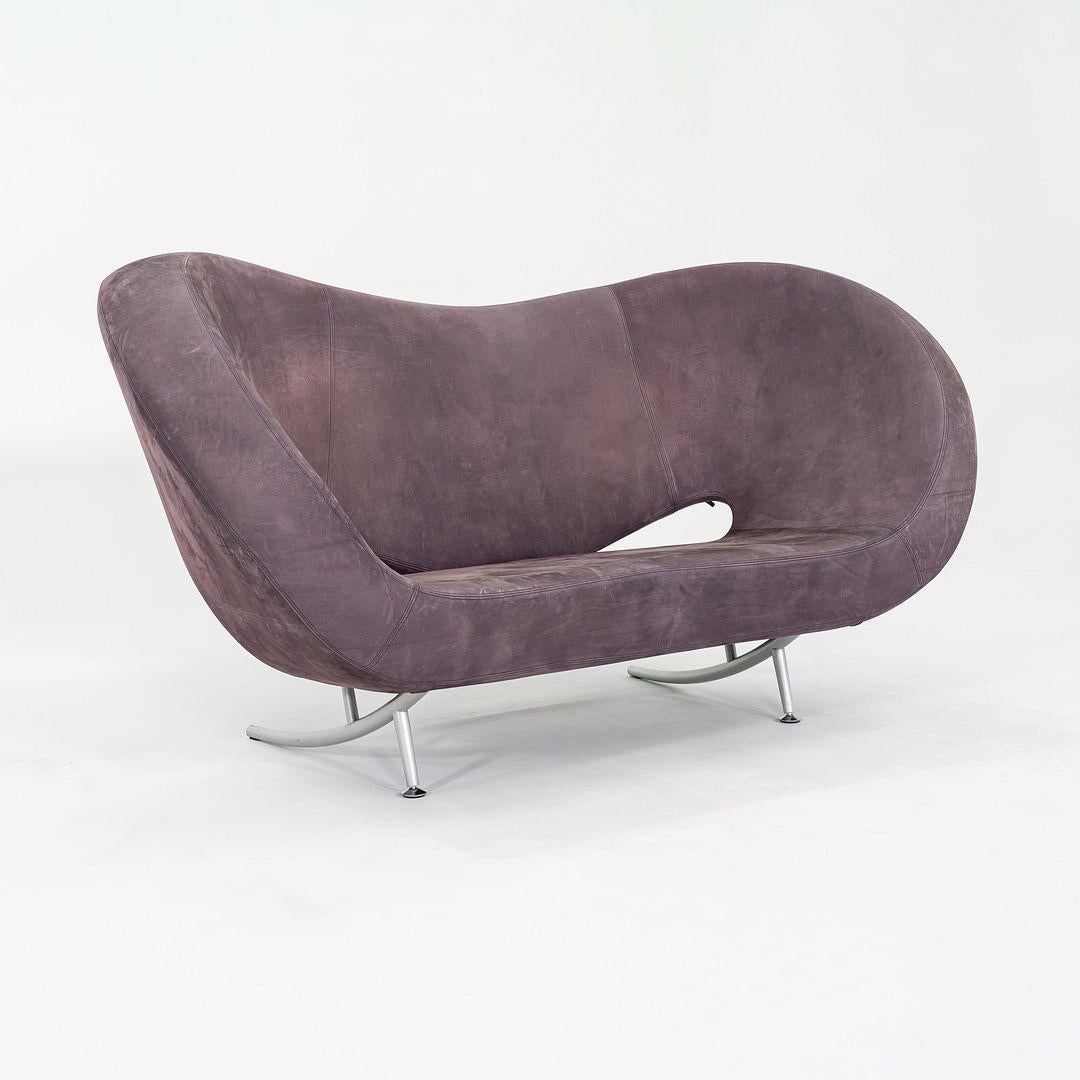 2004 Ron Arad für Moroso Victoria and Albert Sofa aus lila Leder 6x verfügbar im Angebot 2