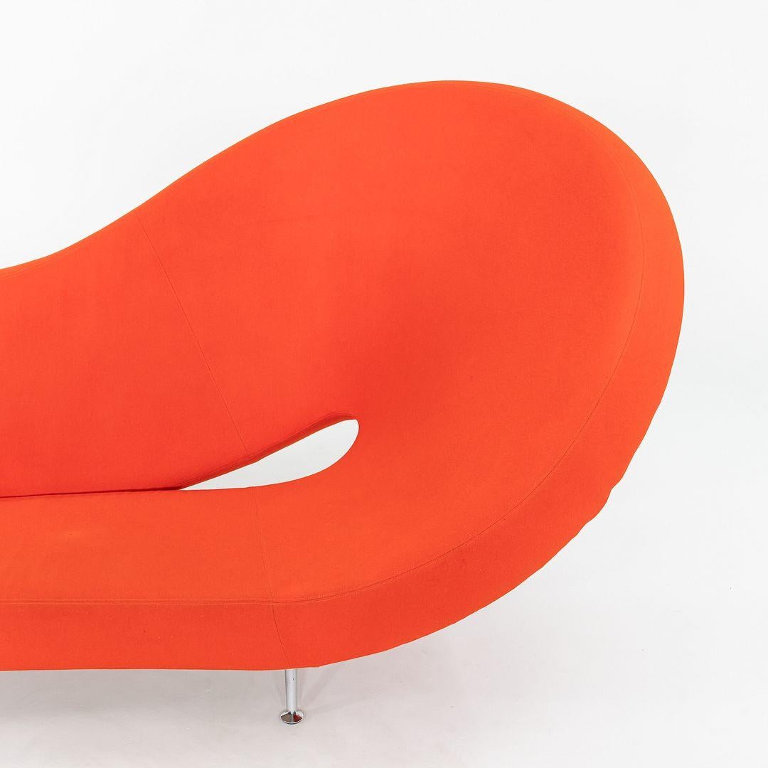 Italian 2004 Ron Arad for Moroso Victoria and Albert Sofa in Red Fabric