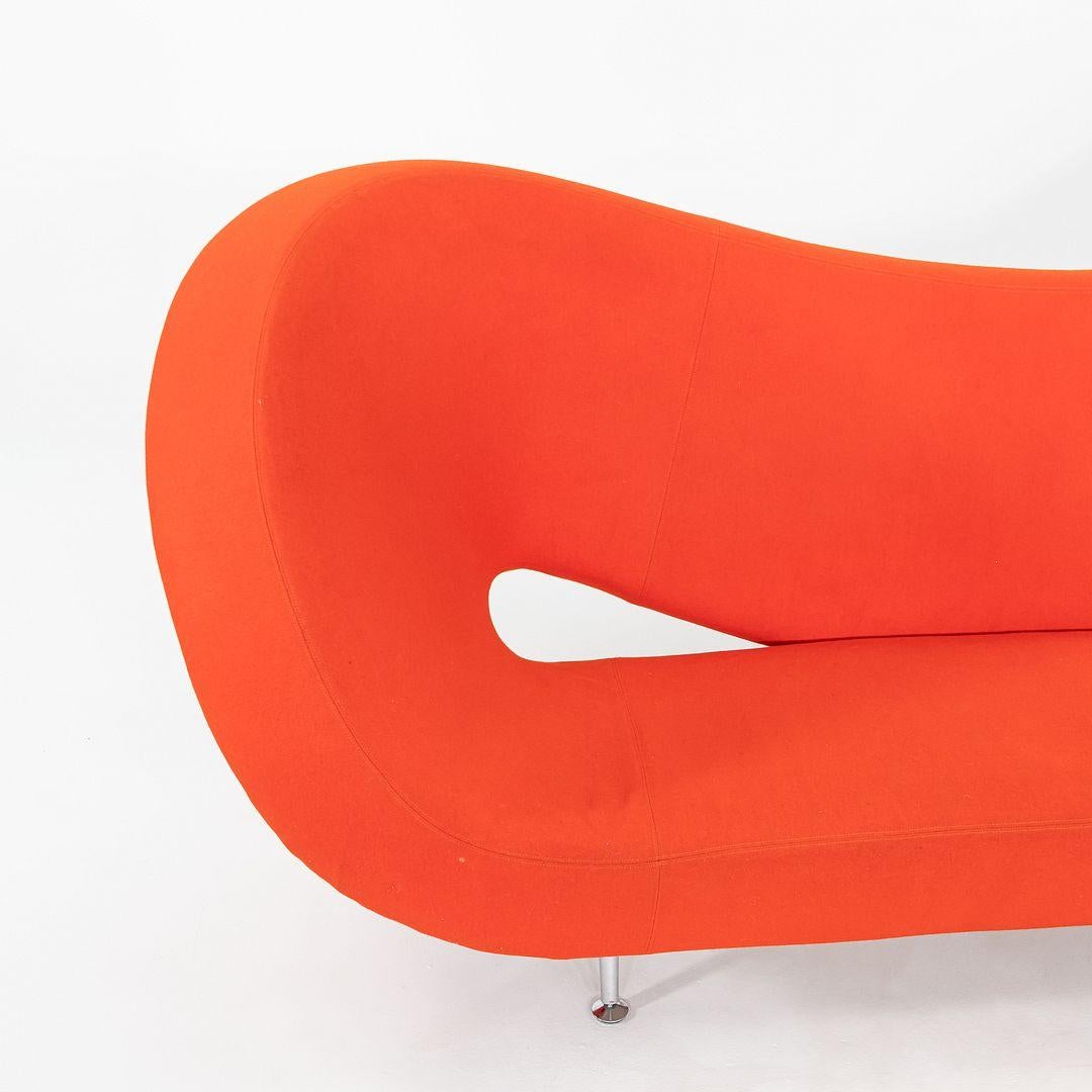 Contemporary 2004 Ron Arad for Moroso Victoria and Albert Sofa in Red Fabric