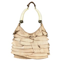 2004 Saint Laurent “Saint Tropez” Horn-Handle Bag