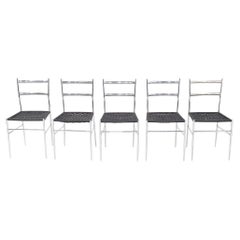 2004 Set of Five Philippe Starck for Driade Objet Perdu Dining Chairs