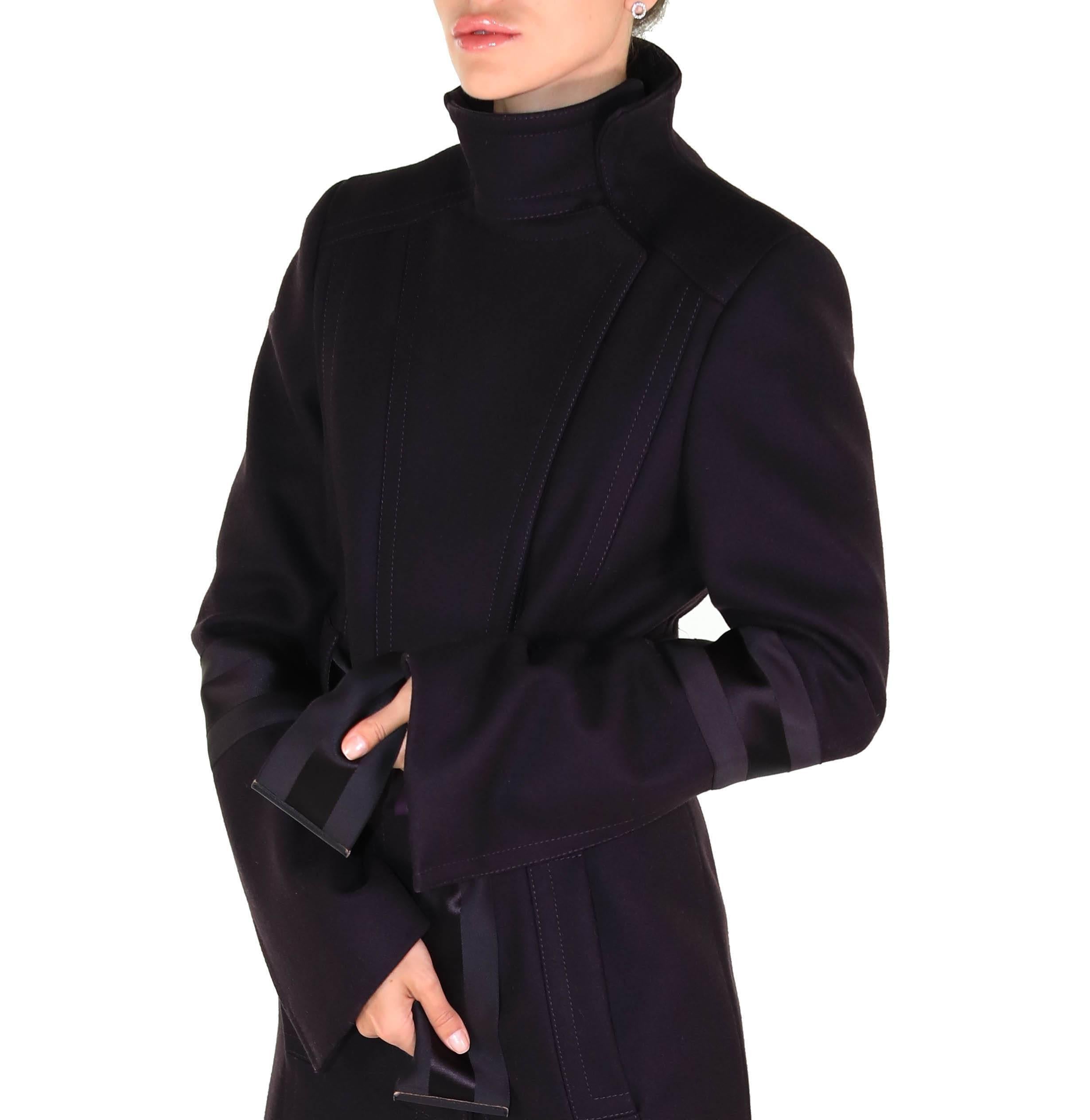 Women's 2004 Tom Ford for Gucci Wool Coat For Sale
