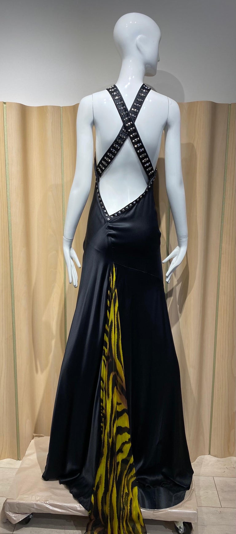 1992 Gianni Versace Couture Documented Black Bondage