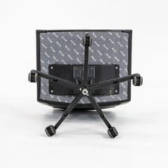 2004 Vincent Cafiero for Knoll Black Leather Executive Desk Chair, Model 180SPS.