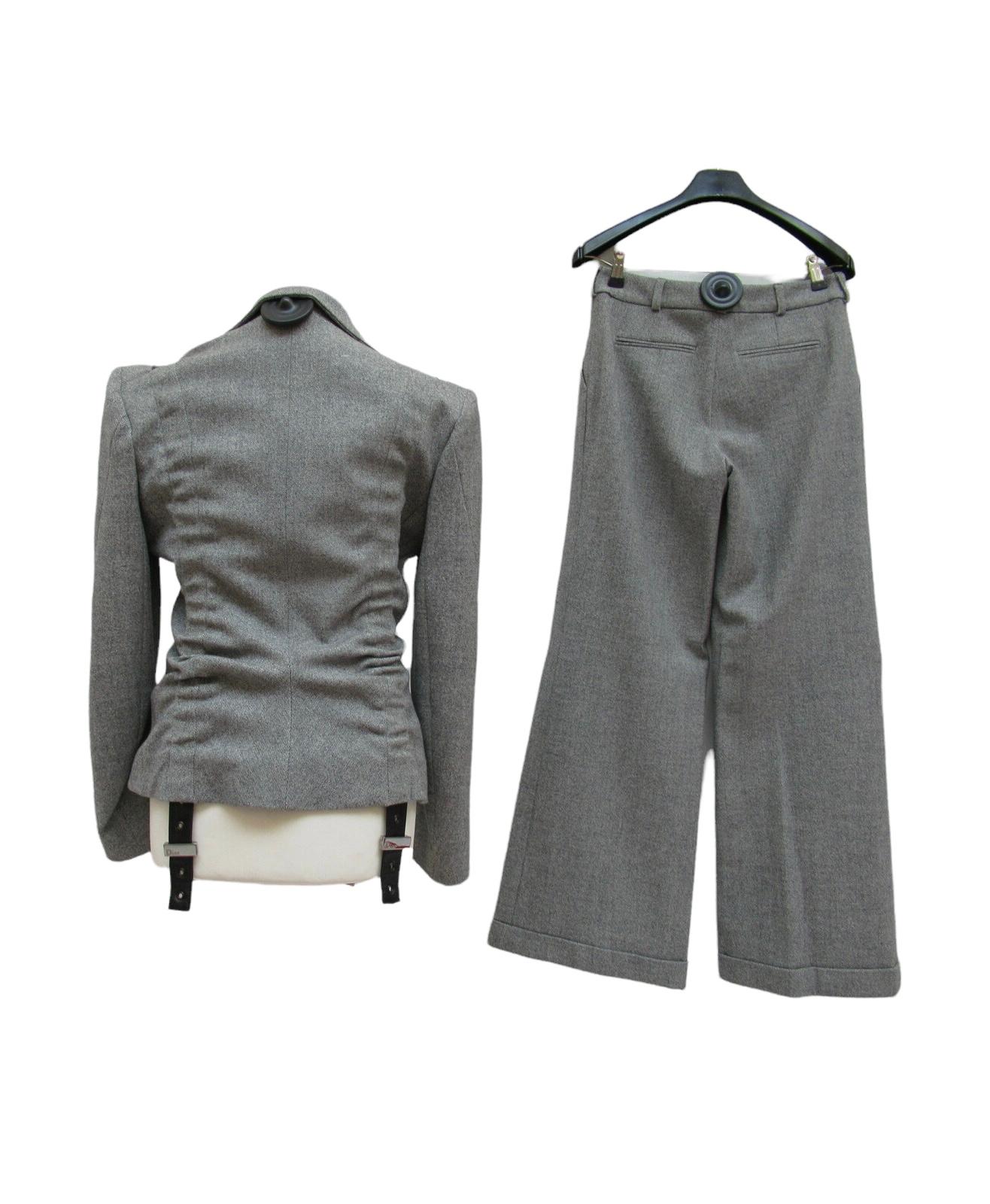 2004 Vintage-Anzug von John Galliano für Christian Dior im Zustand „Hervorragend��“ im Angebot in Montgomery, TX