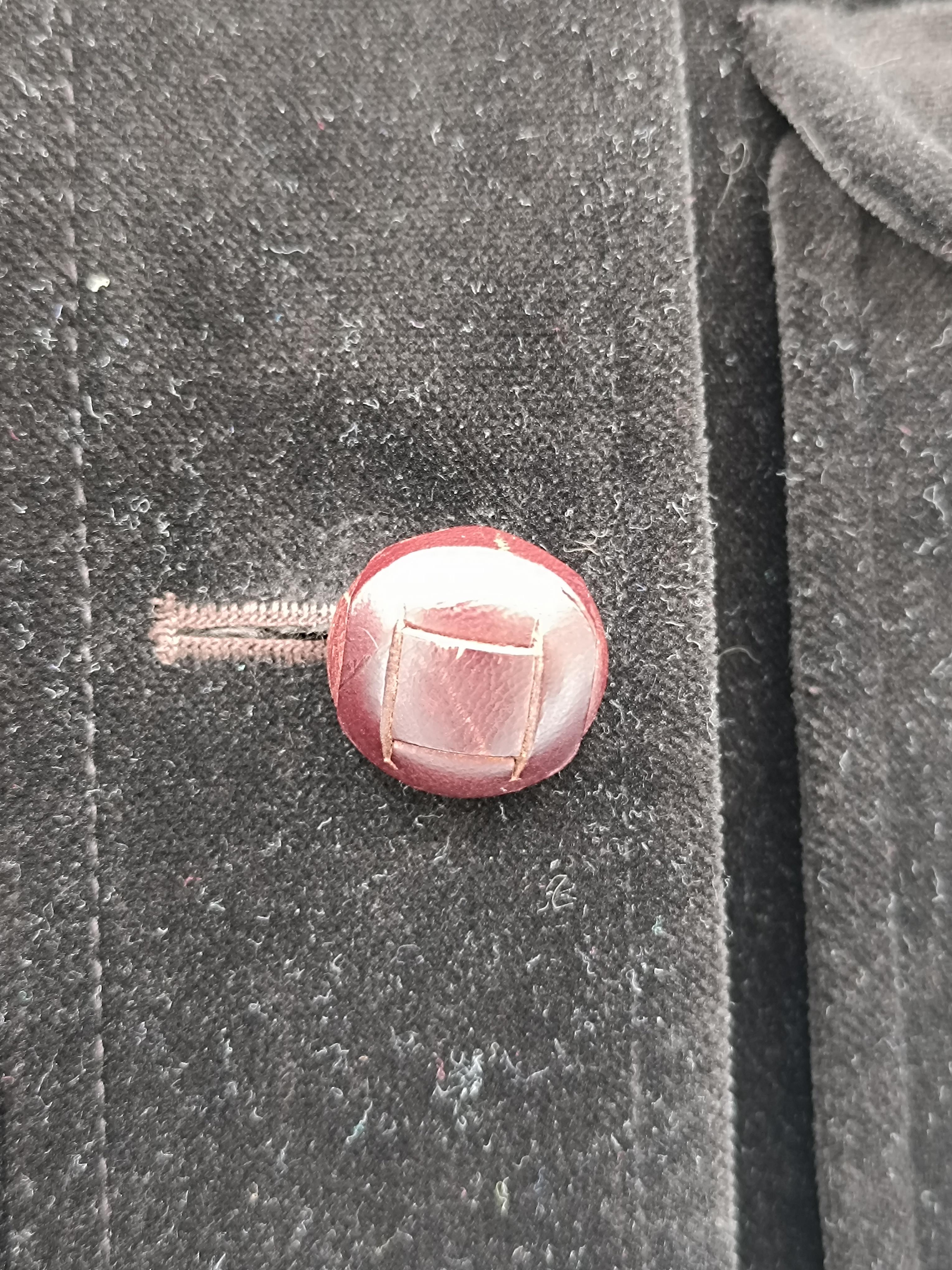 2004 YSL Tom Ford 2004 Yves Saint Laurent Rive Gauche Velvet Jacket For Sale 12