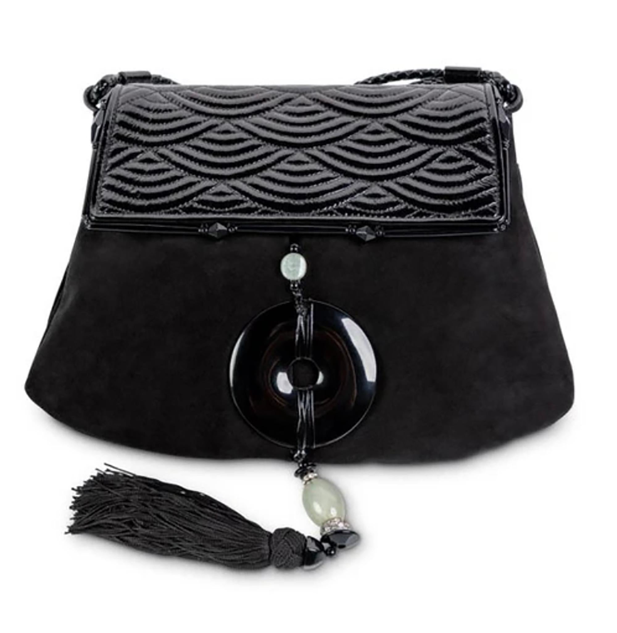 2004 Yves Saint Laurent by Tom Ford Jade Handbag In Good Condition In Austin, TX