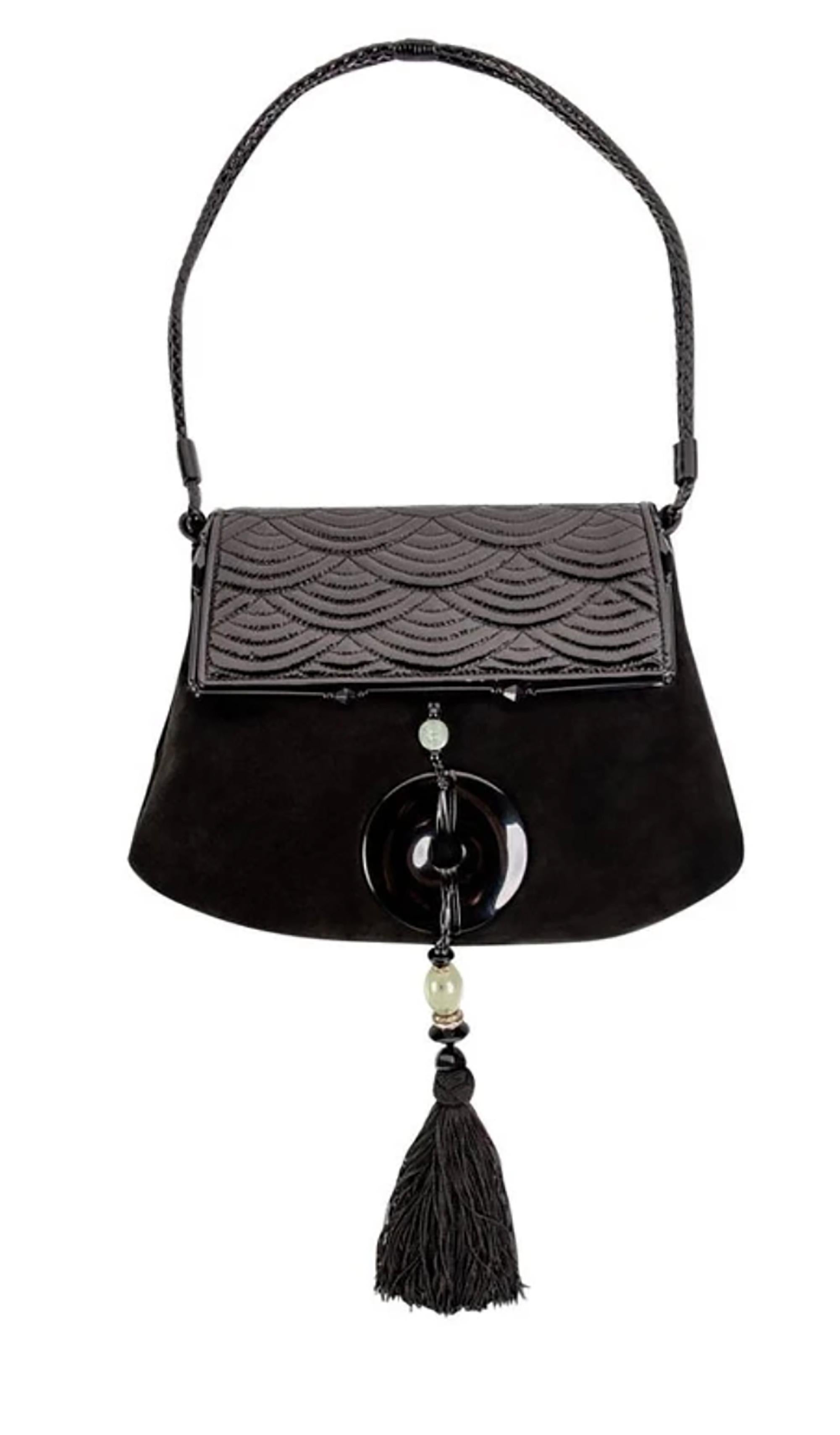 Women's 2004 Yves Saint Laurent by Tom Ford Jade Handbag
