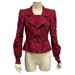 2004 Yves Saint Laurent by Tom Ford runway pagoda silk jacket 2004 Yves Saint Laurent by Tom Ford runway pagoda silk jacket