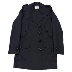 2004 Yves Saint Laurent for Tom Ford Mombasa-Nylonmantel mit Knebelverschluss