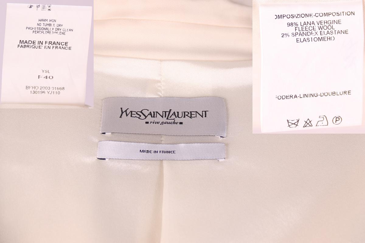 2004 Yves Saint Laurent SS 2004 Tom Ford giacca + gilet in vendita 1
