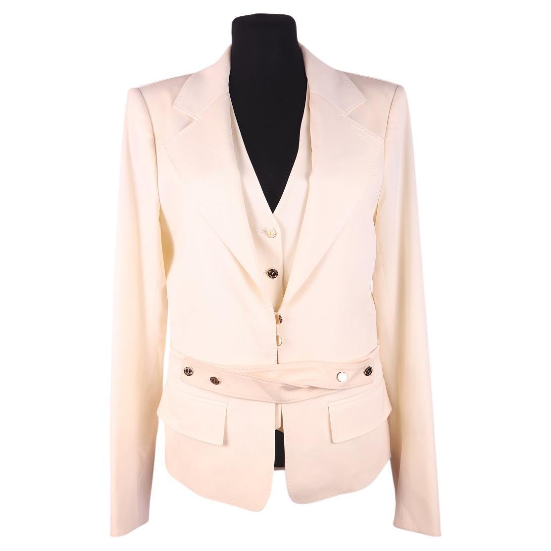 2004 Yves Saint Laurent SS 2004 Tom Ford giacca + gilet in vendita