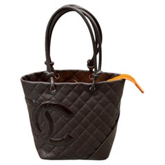 Borsa tote in pelle Chanel Cambon Ligne, collezione 2005-2006
