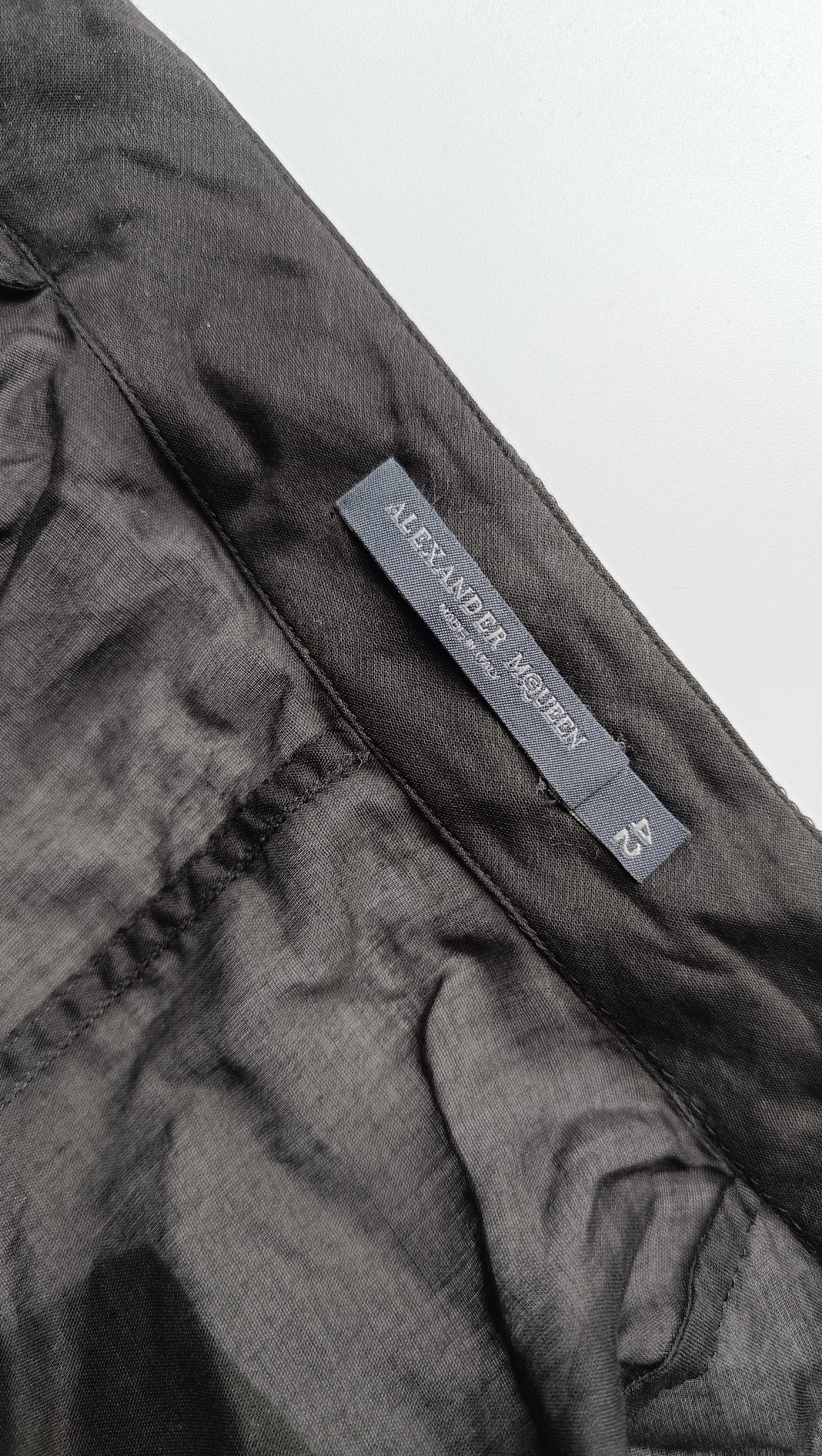 2005 Alexander McQueen cotton blouse For Sale 14