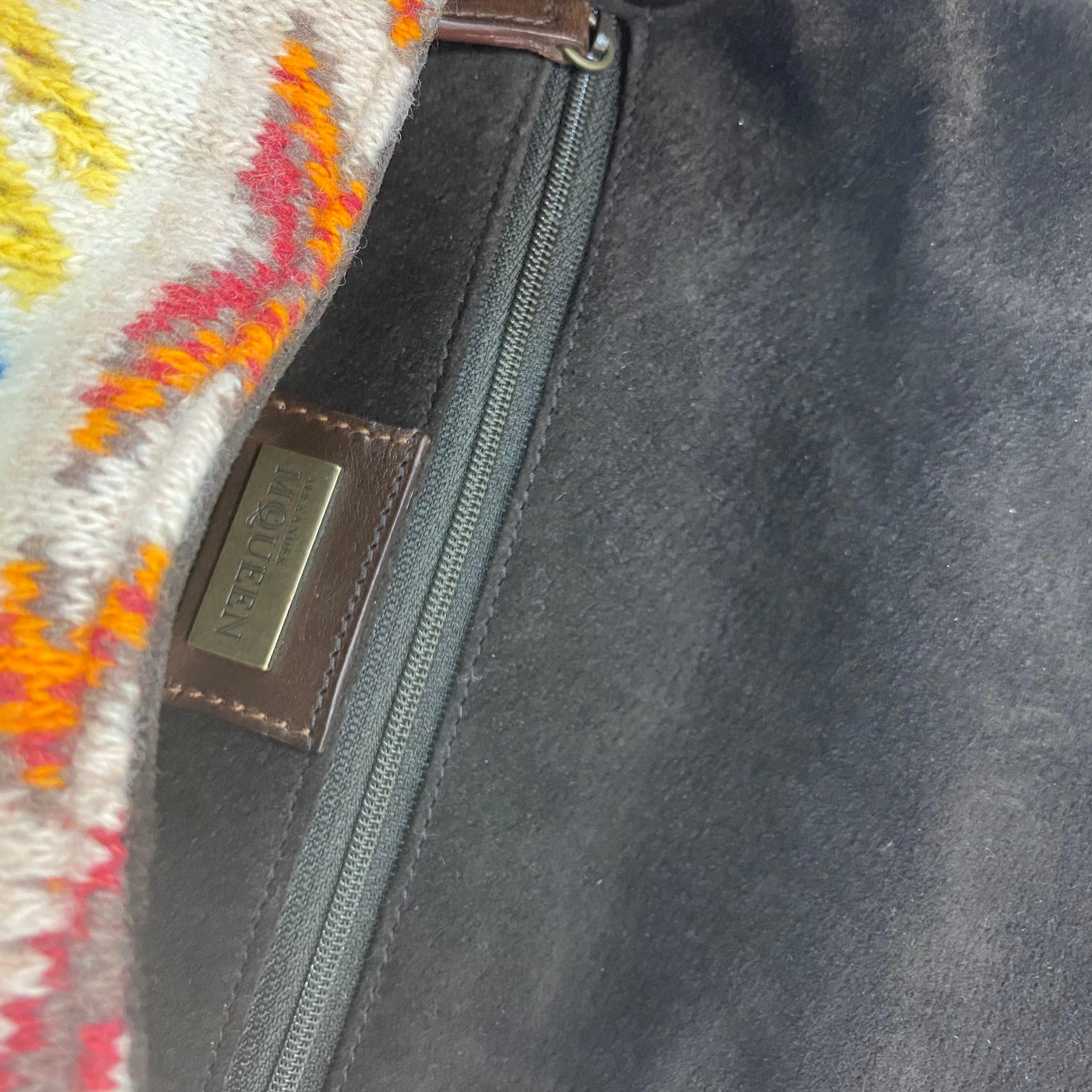 2005 Alexander McQueen Large Pompom runway bag 1