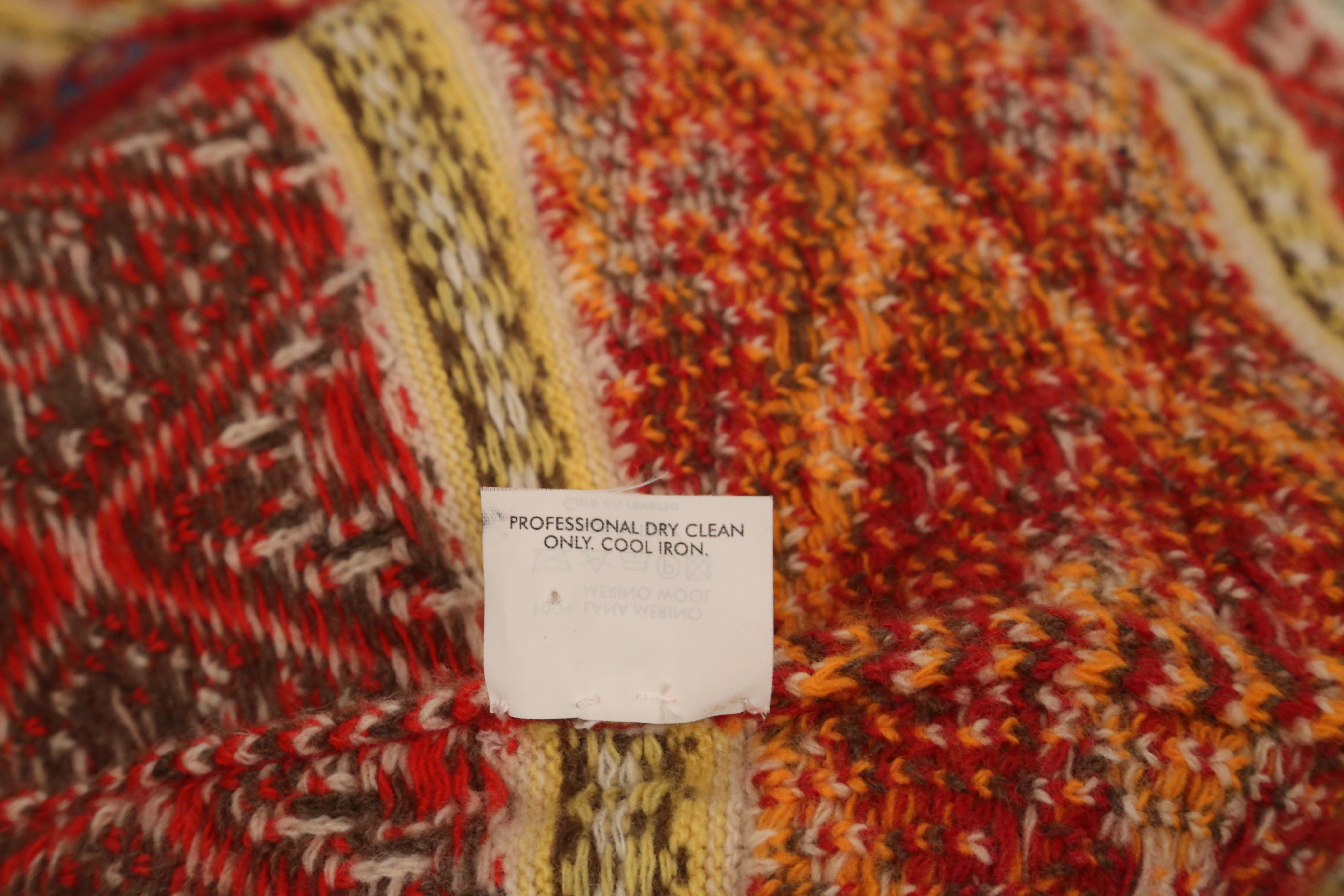 2005 ALEXANDER MCQUEEN runway fair isle RUNWAY pull coat en vente 5