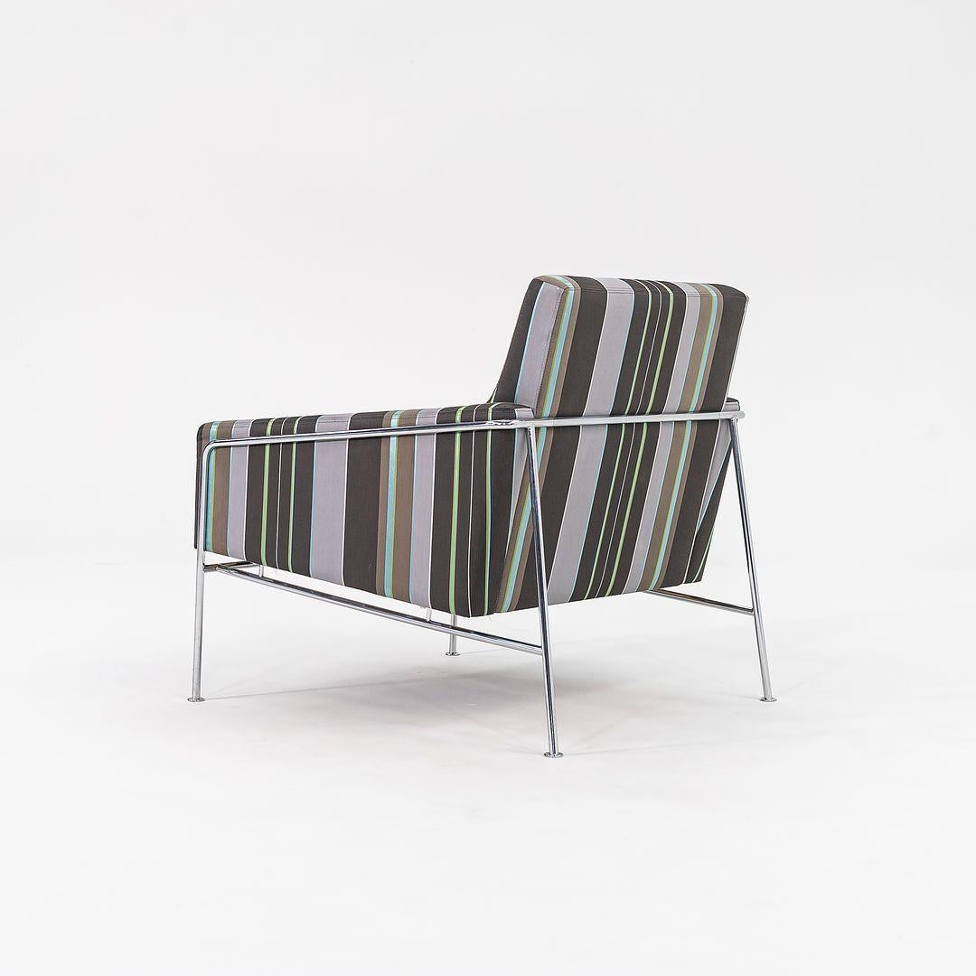2005 Arne Jacobsen for Fritz Hansen Series 3300 Easy Lounge Chairs, 2x Available For Sale 1