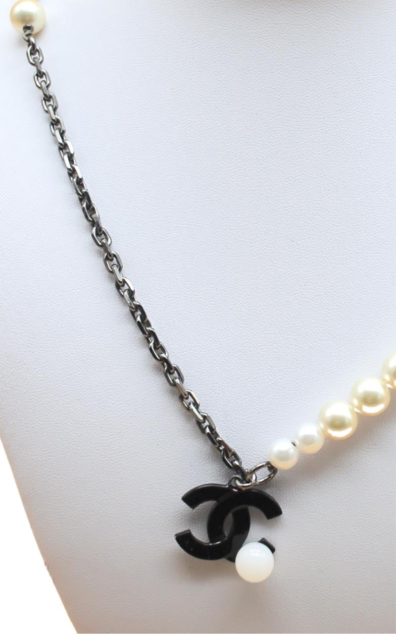faux chanel cc necklace