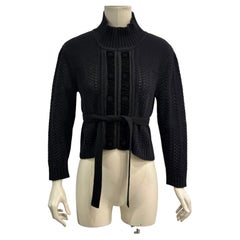 2005 Chloé by Phoebe Philo cropped ribbed jumper