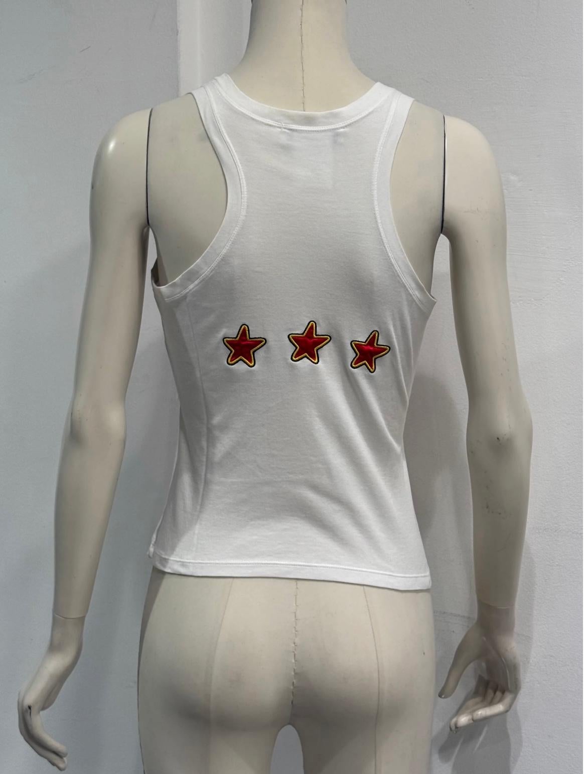 2005 Christian Dior by Galliano Laufsteg-Tanktop im Zustand „Hervorragend“ im Angebot in Milano, Lombardia