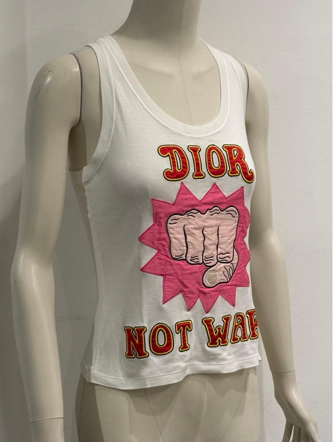 2005 Christian Dior by Galliano Laufsteg-Tanktop Damen im Angebot