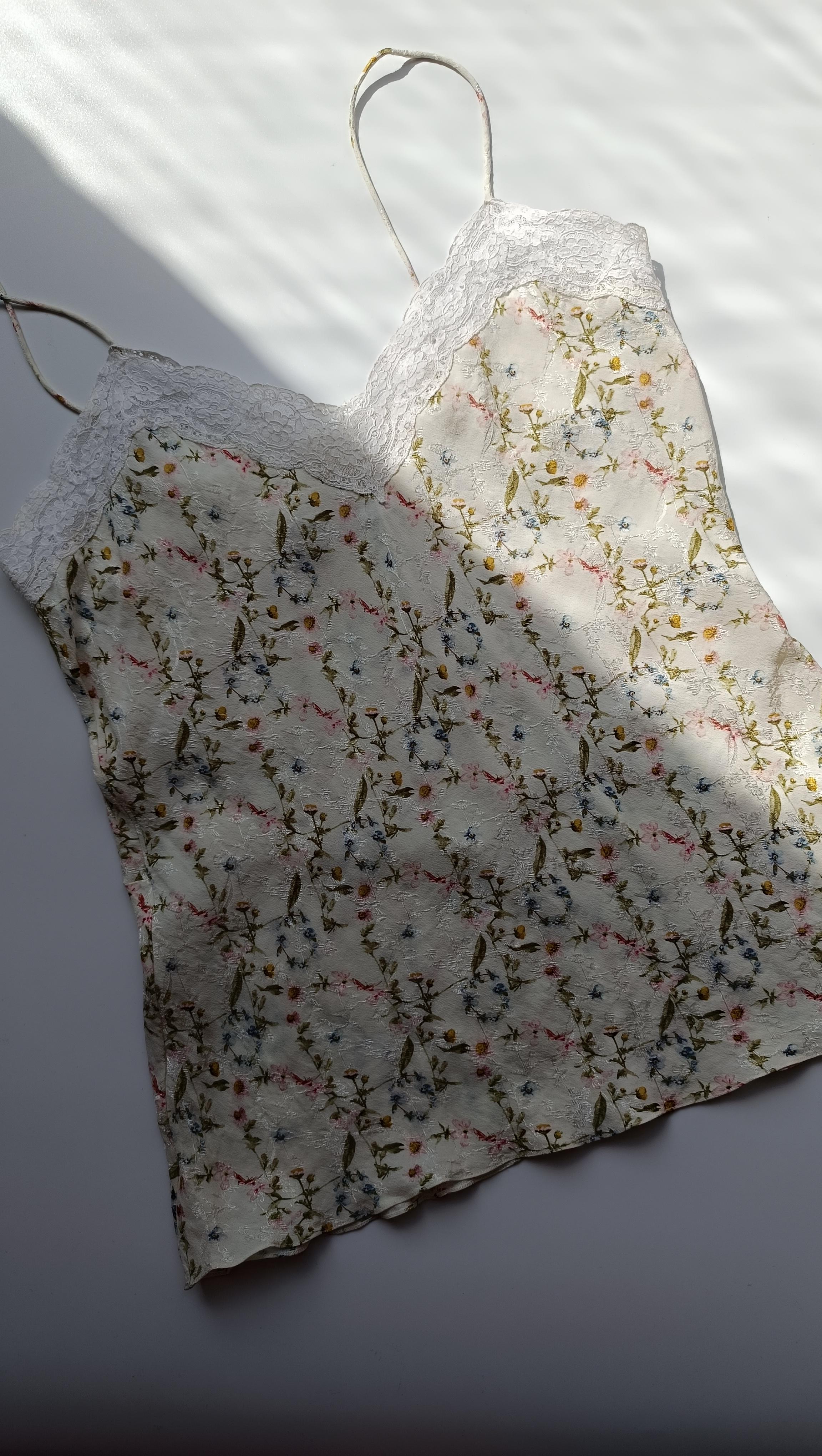 2005 Christian Dior & Galliano Top in seta per la sfilata primavera/estate 2005 in vendita 6